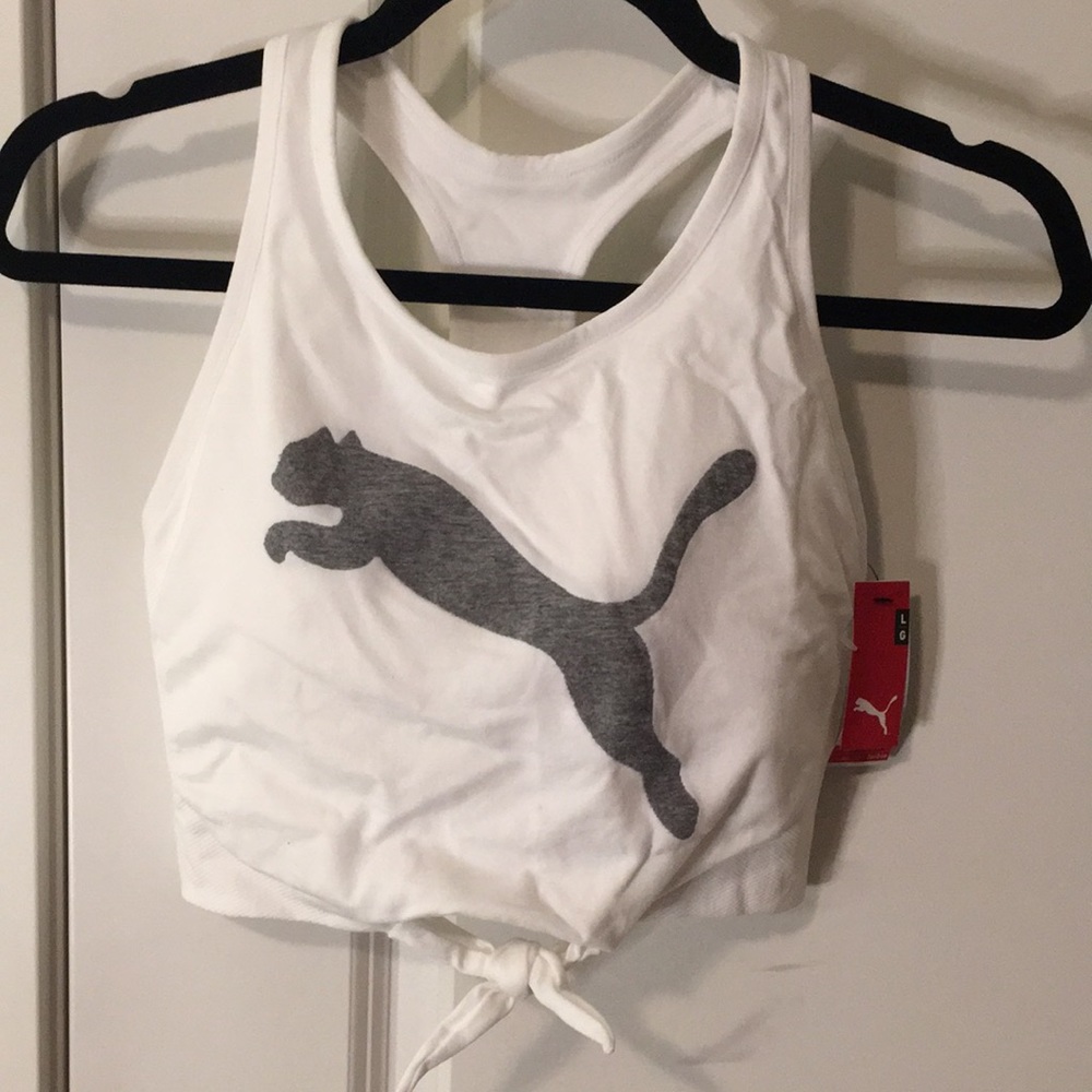 Puma Tie Front Sports Bra
